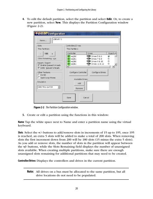 Spectra 20K Library User Guide - Spectra Logic