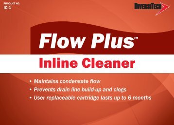 Flow-Plus Inline Cleaner - media - DiversiTech