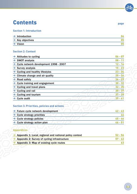 Cycling strategy - Blackburn with Darwen Borough Council