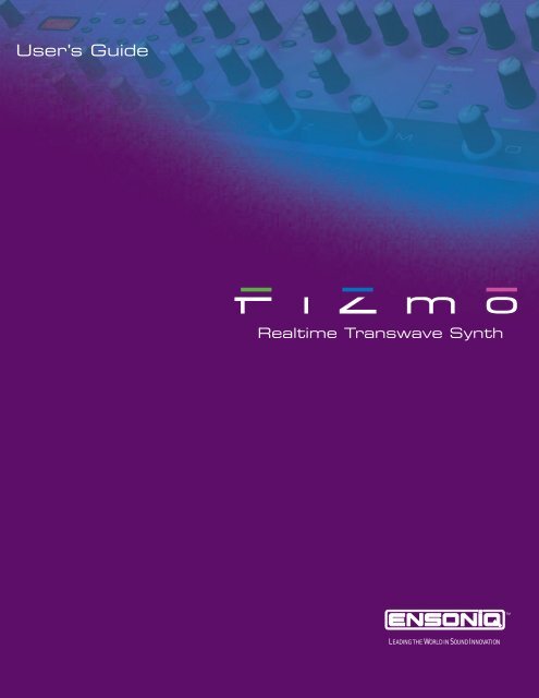 Fizmo Manual.pdf - Ugo Audio