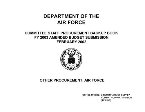 unclassified - Air Force Financial Management & Comptroller