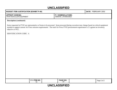 unclassified - Air Force Financial Management & Comptroller