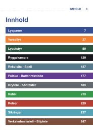 Elektrisk hovedkatalog 2013 - BILUTSTYR AS DRAMMEN