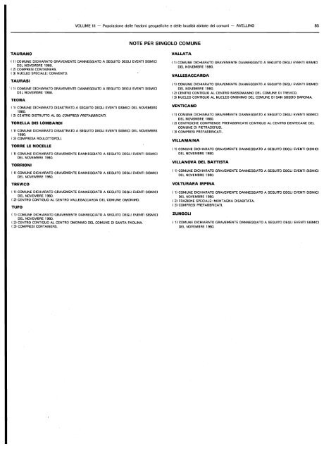 popolazione delle frazioni geografiche' e delle localitÃ  abitate ... - Istat