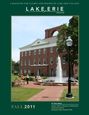 FALL 2011 - Lake Erie College