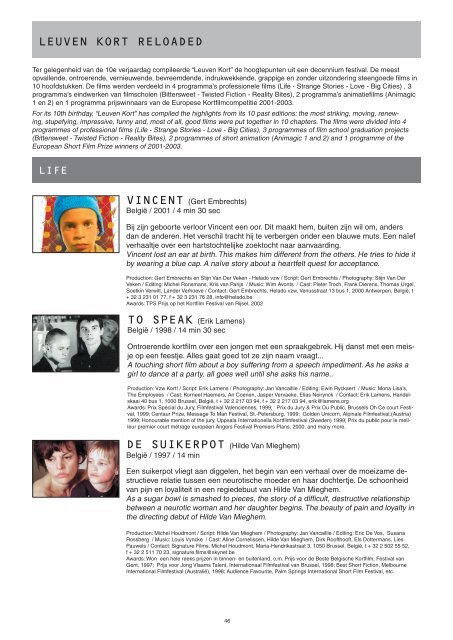 Download de catalogus (PDF, 12Mb) - Internationaal Kortfilmfestival ...