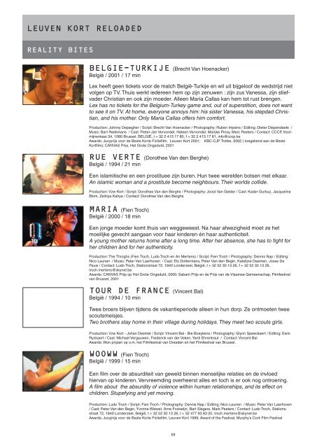 Download de catalogus (PDF, 12Mb) - Internationaal Kortfilmfestival ...