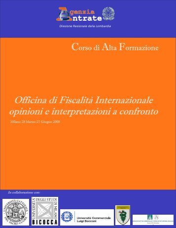 L'Agenzia delle Entrate â Direzione Regionale della Lombardia ...