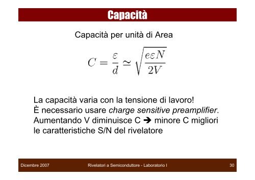 Rivelatori a Semiconduttore - Gruppo 3