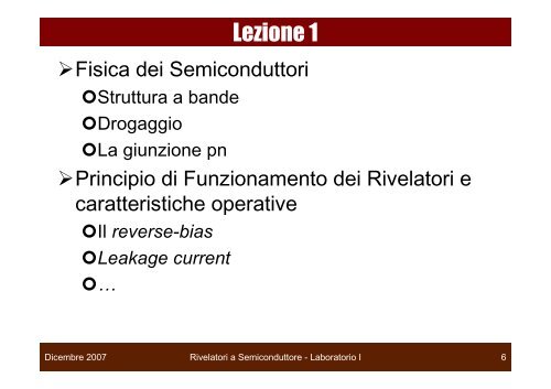 Rivelatori a Semiconduttore - Gruppo 3