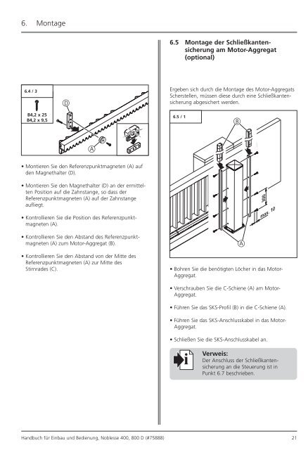 Noblesse 400, 800 - Normstahl