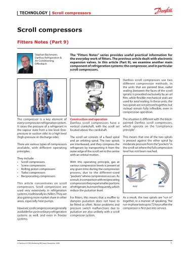 TECHNOLOGY | Scroll compressors - Danfoss