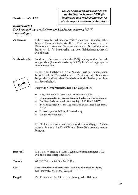 neu - Studieninstitut Emscher-Lippe fÃ¼r kommunale Verwaltung