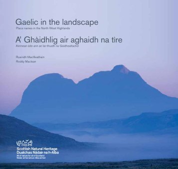 gaelic in the landscape