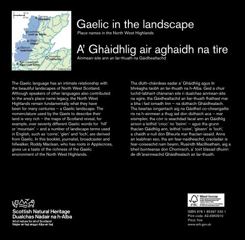 gaelic in the landscape