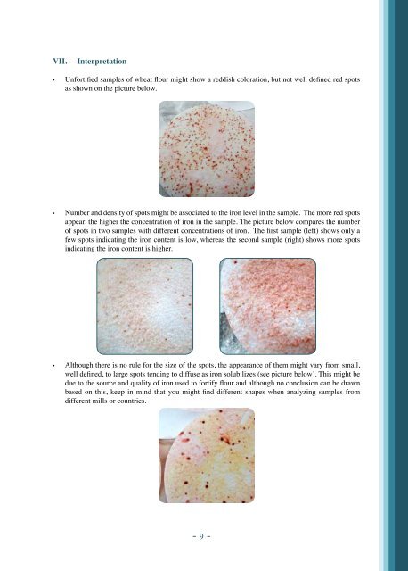 manual of methods for determining micronutrients in fortified foods