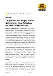 Tanja Knob und Jürgen Adrian übernehmen neue Aufgaben bei ...