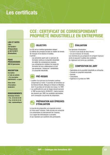 Certificat Inapi Les certificats - Inpi