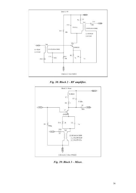 simulation of a superheterodyne receiver using pspice - School of ...