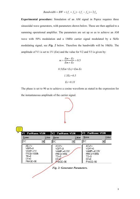 simulation of a superheterodyne receiver using pspice - School of ...