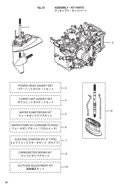 MFS 9.9C 15C 20C - Tohatsu