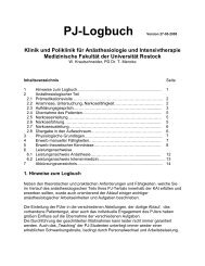 Logbuch - Klinik und Poliklinik fÃ¼r AnÃ¤sthesiologie und ...