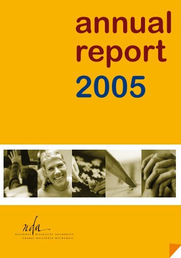 Annual Report 2005 - The National Disability Authority