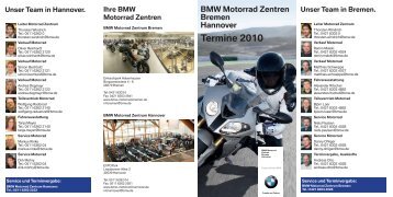 Unsere Termine 2010. - BMW