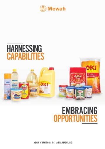 Harnessing Capabilities embraCing OppOrtunities - Mewah Group