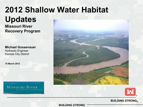 Shallow Water Habitat Construction Activities and Design Update