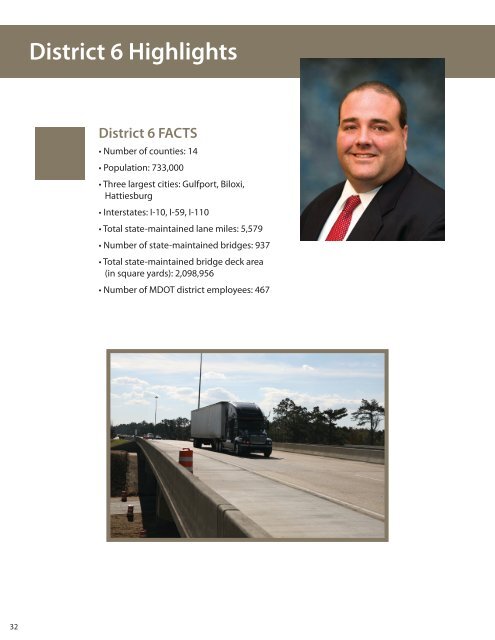 Annual Report 2010.pdf - Mississippi Department of Transportation