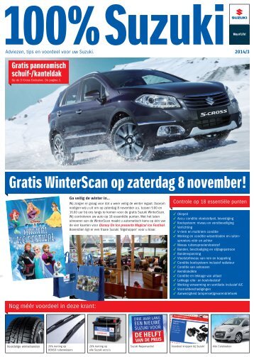 100 procent Suzuki oktober 2014