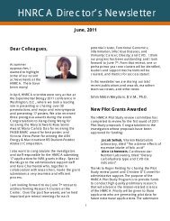 Director's Newsletter June 2011 - Human Nutrition Research Center ...