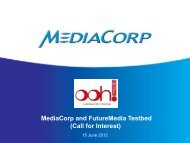 MediaCorp AWS