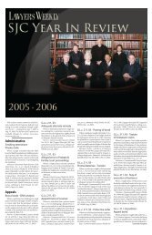 profiles of the justices - Massachusetts Lawyers Weekly