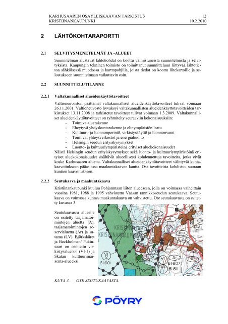 Tm on asemakaavan selostuksen rakennemalli - PÃ¶yry