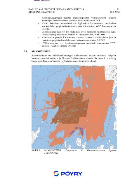 Tm on asemakaavan selostuksen rakennemalli - PÃ¶yry