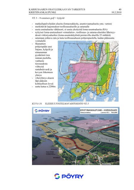 Tm on asemakaavan selostuksen rakennemalli - PÃ¶yry