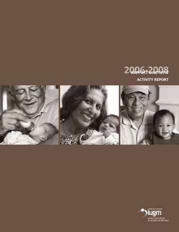 Rapport d'activitÃ©s 2006-2008 (PDF) - CRIUGM
