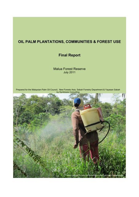 Oil Palm Plantations Communities Amp Forest Use Final