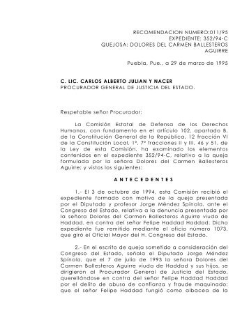 documento de no responsabilidad - ComisiÃ³n de Derechos ...