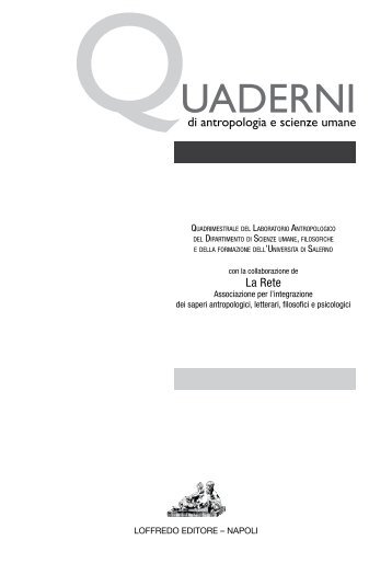 QUADERNI - Loffredo Editore