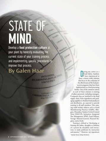 State of Mind - AIB International, Inc.