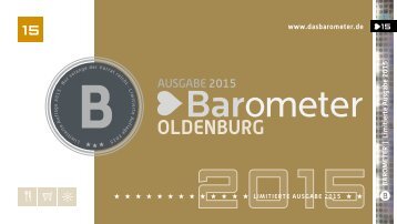 BAROMETER | Limitierte Ausgabe 2015