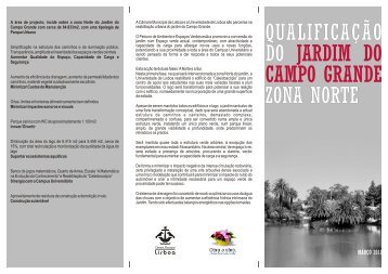 Qualificação do Jardim do Campo Grande - Zona Norte
