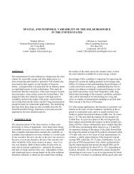 spatial and temporal variability of the solar resource in the united ...