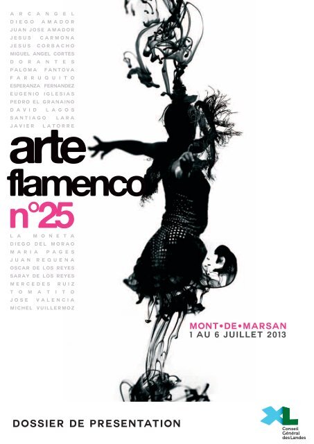 Programme - Arte Flamenco - Conseil général des Landes