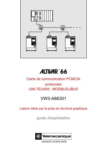 Guide d'exploitation VW3A66301 - MHz Electronics, Inc