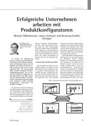 Erfolgreiche Unternehmen arbeiten mit Produktkonfiguratoren