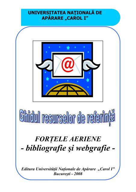 catalog adrese web - Universitatea Naţională de Apărare &quot;Carol I&quot;